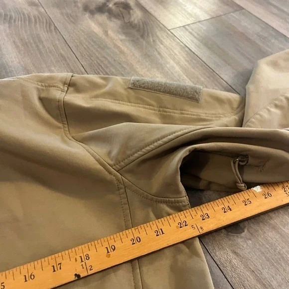 Rothco Mens Spec Ops Soft Shell Jacket Coyote Brown Tactical Fleece Lined Size M - Picture 8 of 9